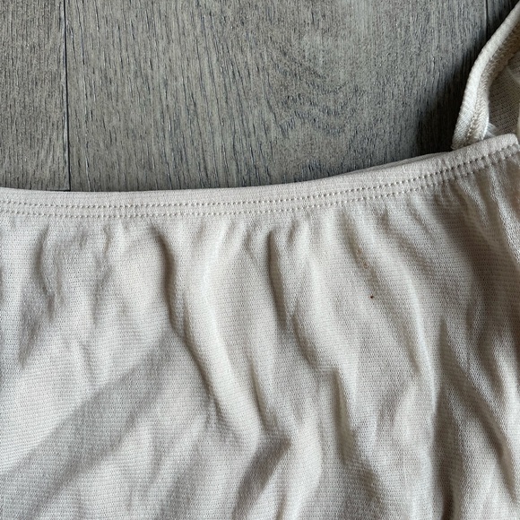 Suzy sheer lace babydoll mesh long sleeve top - Picture 2 of 3